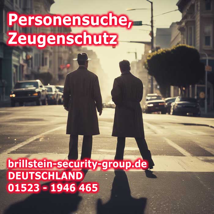 Brillstein Security Personensuche Zeugenschutz